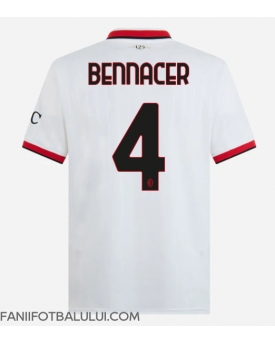 AC Milan Ismael Bennacer #4 Tricou Fotbal Replică 2024-25 Barbati Deplasare